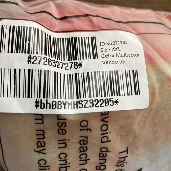 Tendency NWT Spring Rainbow Colorful Lightweight Long Sleeve Sweatshirt Size XXL - Picture 9 of 9